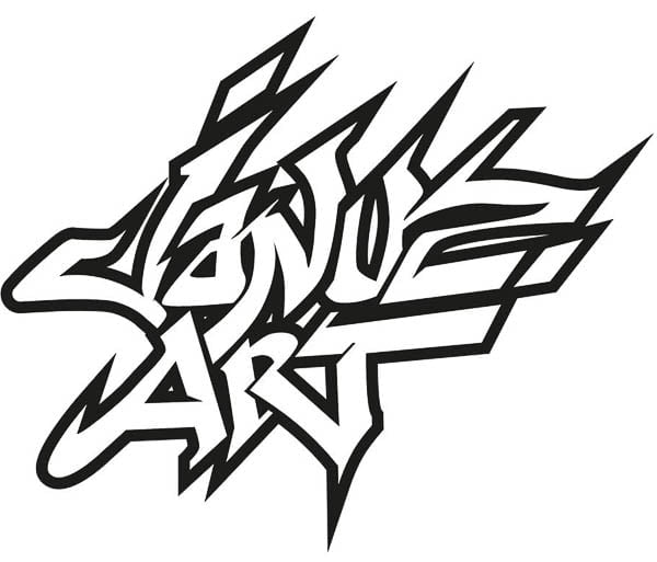 Exclusive artwear collection by Avanyah Clothing in collaboration with Januz Art, creating wearable art, edgy streetwear and festival looks
