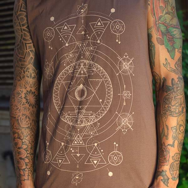 Shop Avanyah's festival fashion and art wear collection for men now online.